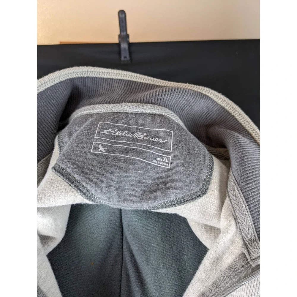 Eddie Bauer Men's Quarter Zip Sweater